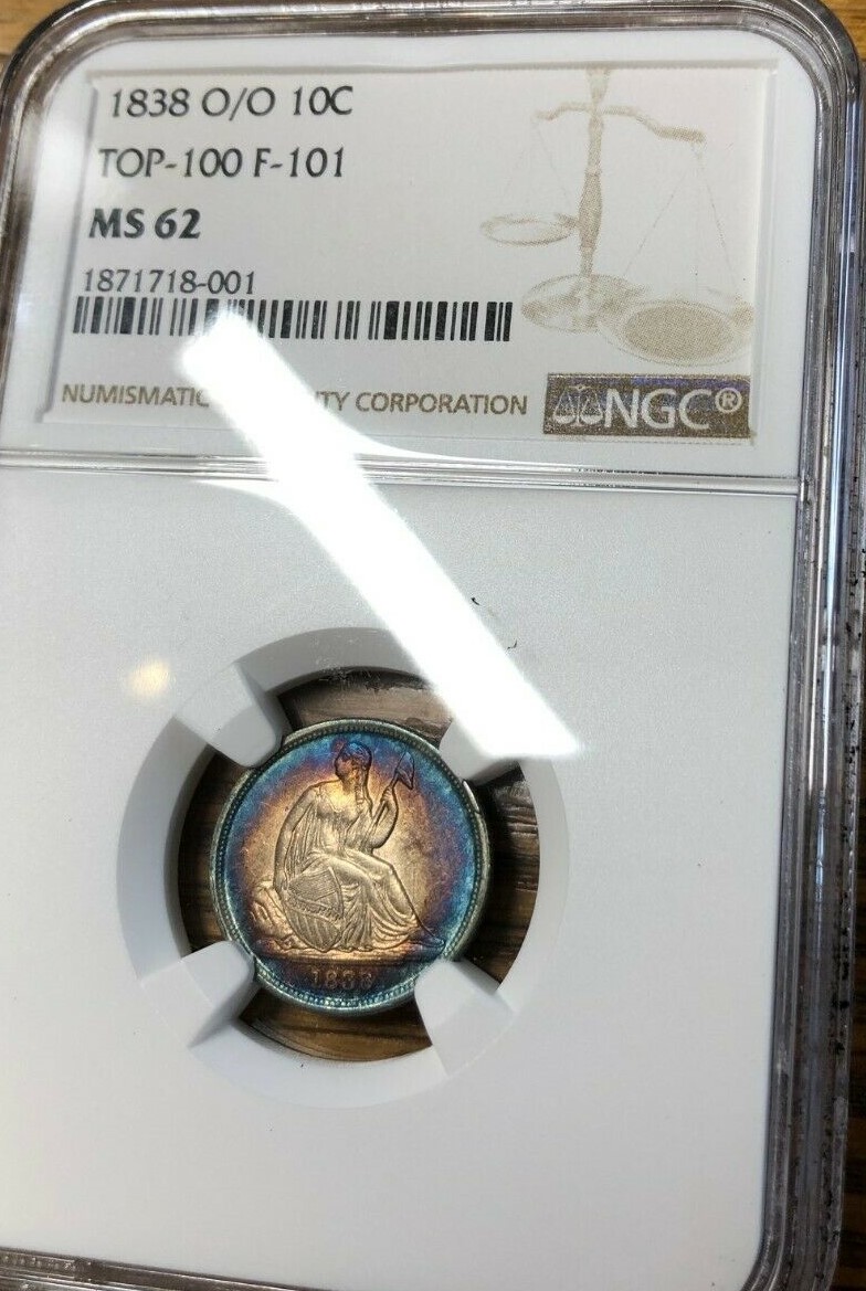 1838-O/O-Seated-Liberty-Dime