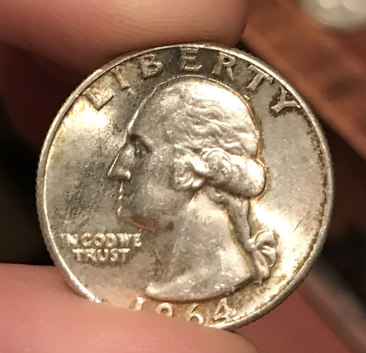 1964-Washington-Quarter-Special-Mint-Set-Finish-Error-Coin?!?!