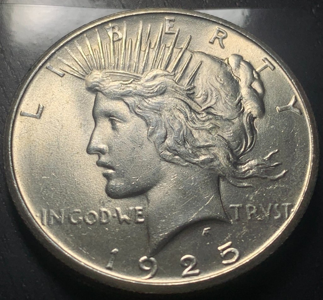 1925-P-Peace-Dollar-For-Grading
