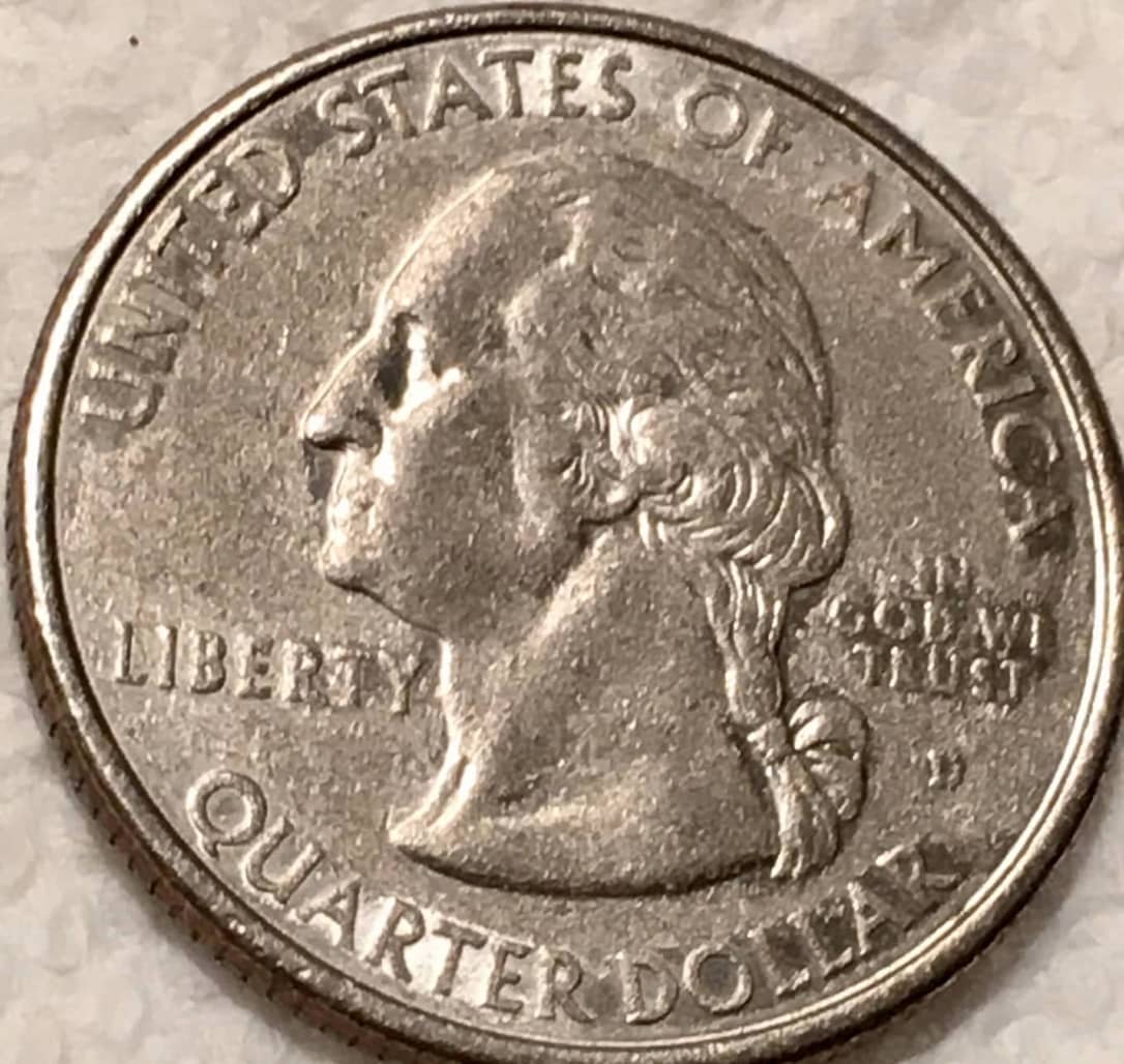 1999-Connecticut-Quarter-With-Grainy-Finish