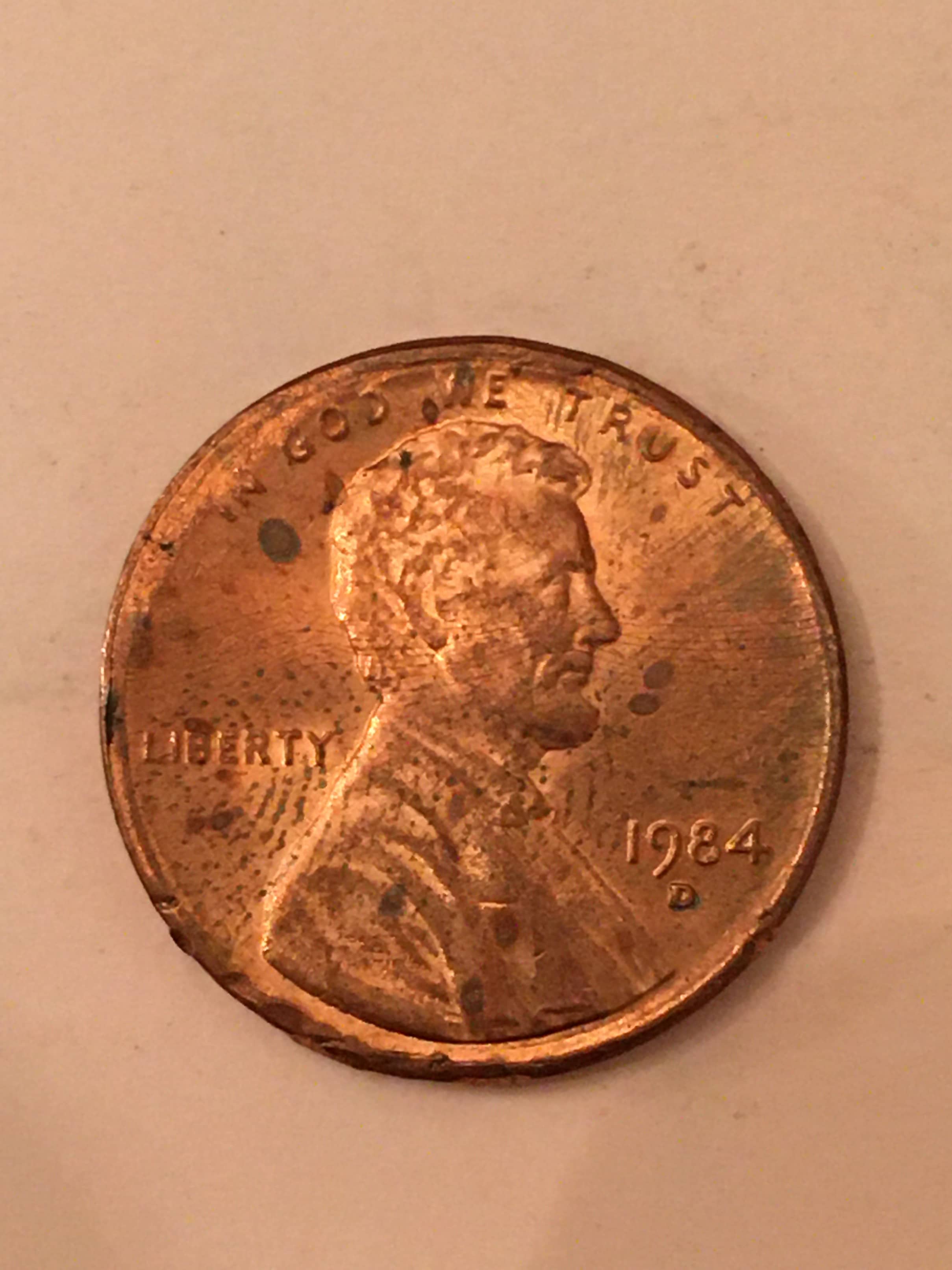 1984-D-Penny-With-Fine-Web-Like-Lines