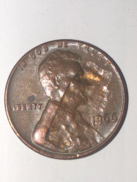 1966-Lincoln-Penny-W/-3-Major-Errors-I-Think