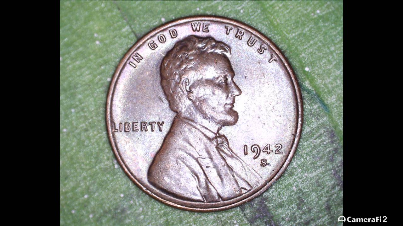 1942-S/?-Wheat-Cent