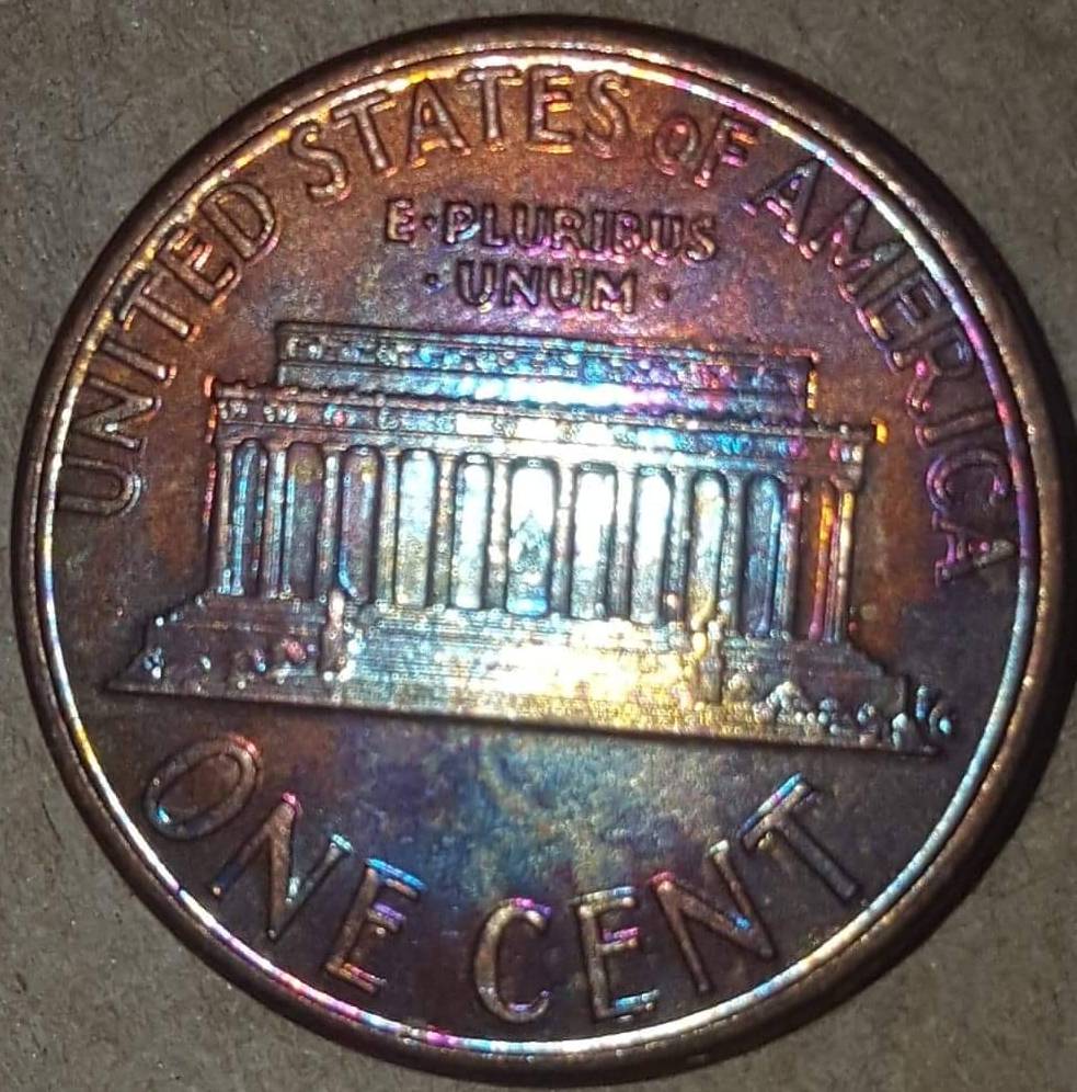 Toned-1991-Lincoln-Cent
