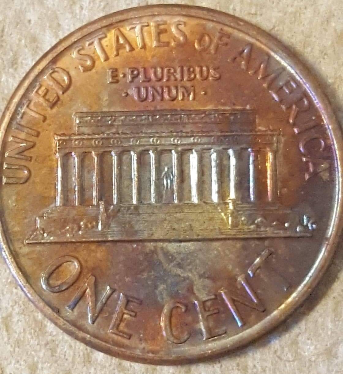 Toned-1991-Lincoln-Cent