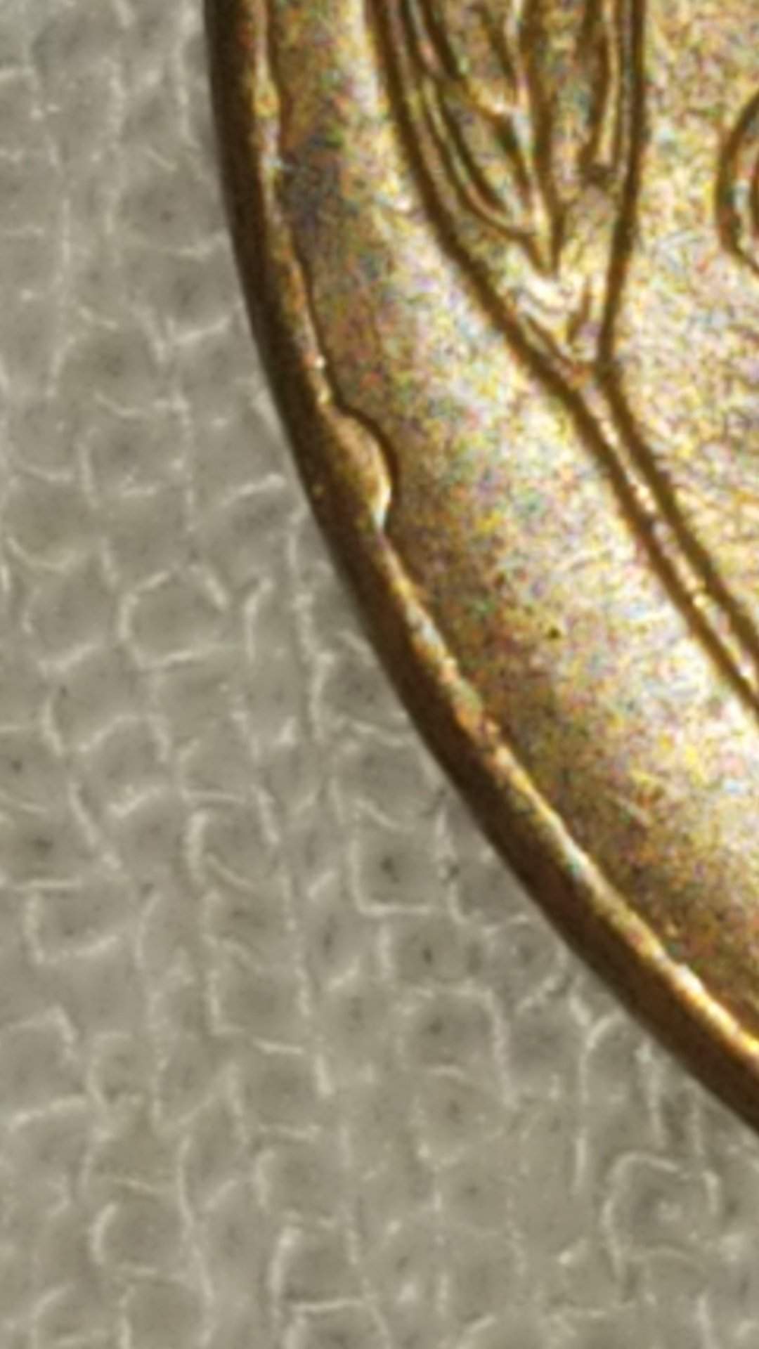 1956-Penny-With-A-Spot-On-The-Rim