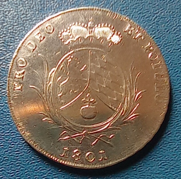 Grading-Of-A-Bavarian-Thaler-1801