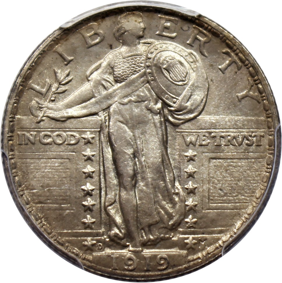 Standing-Liberty-Quarter-Set-Completed-AU-58+