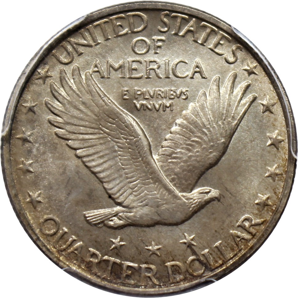 Standing-Liberty-Quarter-Set-Completed-AU-58+