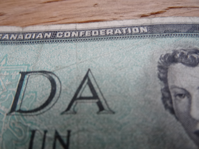 Help-With-1967-Canada-$1-Note-Please