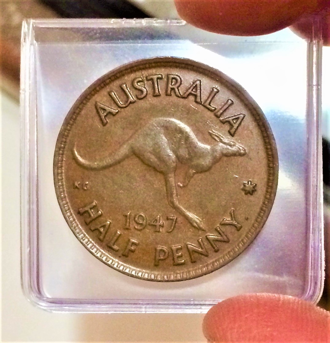 1947-Half-Penny-For-Grade