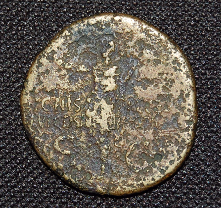 Worn-Germanicus-Ae-As.-Struck-Under-Caligula