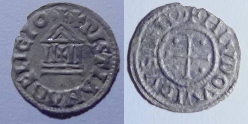 Denarius-From-Louis-The-Pious,-Fresh-From-The-Field!