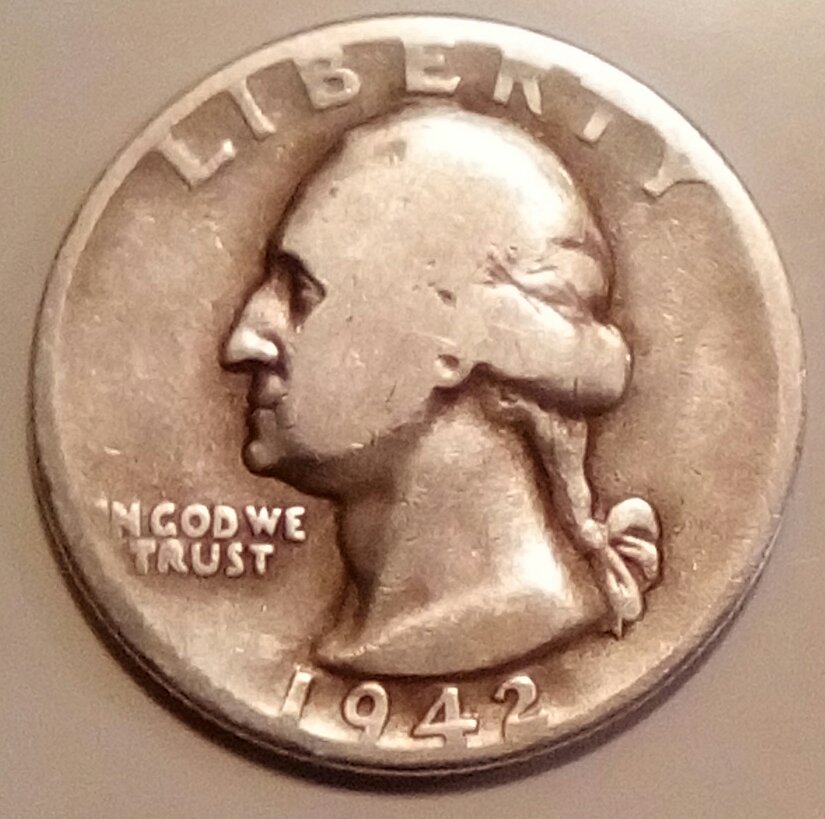 1942-D-Washington-Quarter-For-Grading
