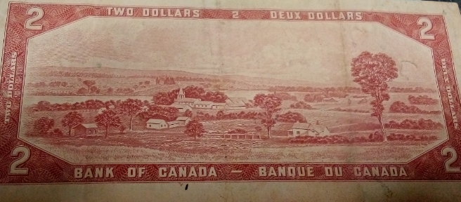 1954-Canadian-2-Dollar-Bill.-,--Any-Value-?