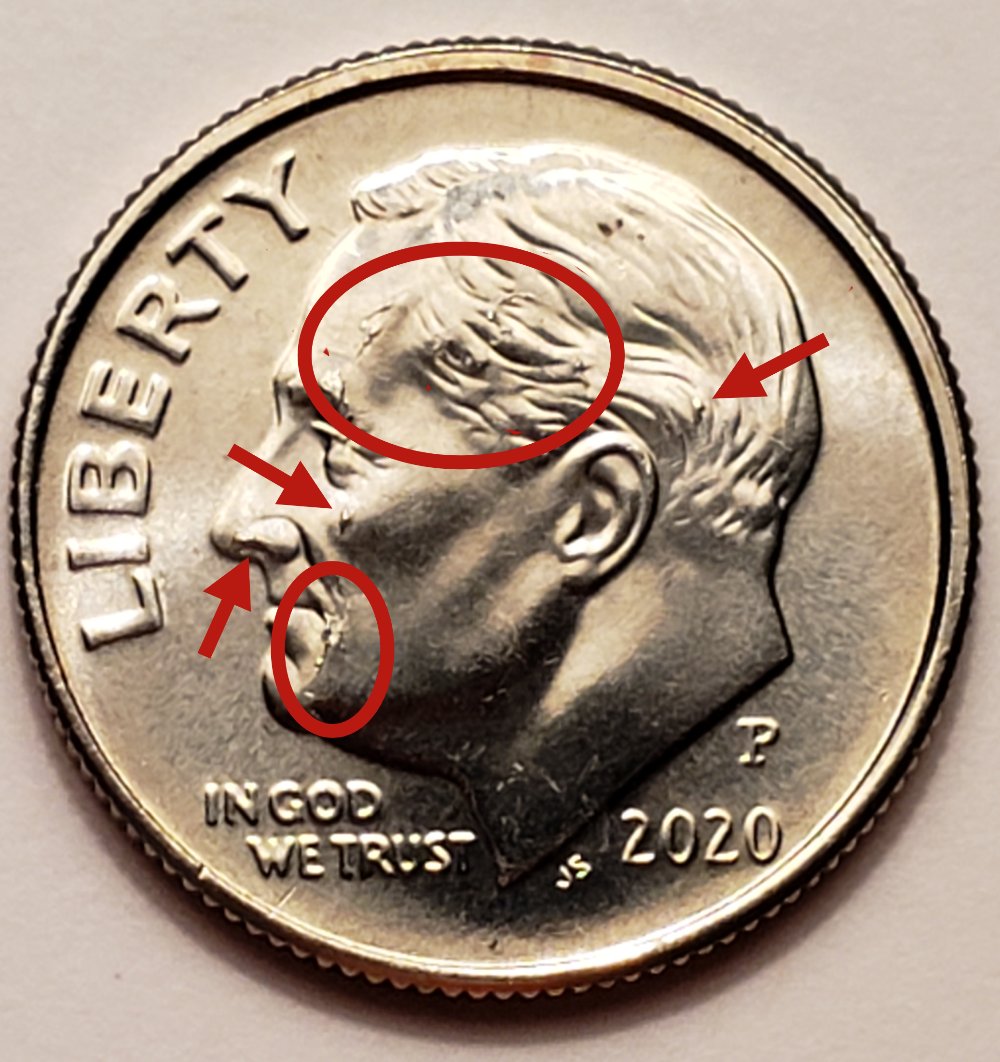 2020-P-Dime-Errors-On-Obverse-And-Reverse