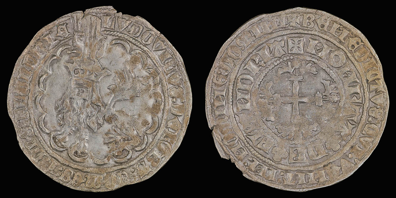 Flandrian-Double-Groot-Boldager-1346-To-1384-Ad