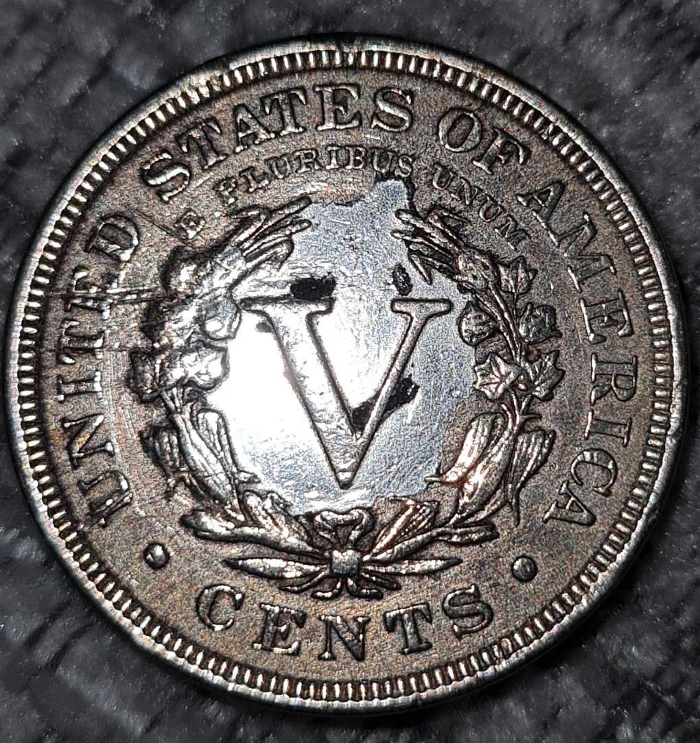 1891-Liberty-V-Nickel-Acid-Damage-Or?