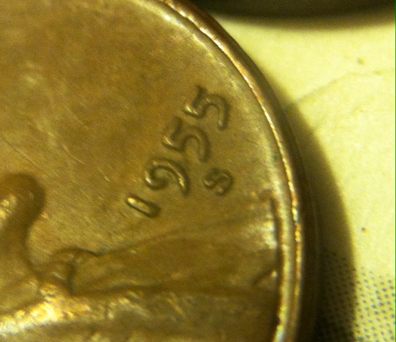 Possible-1955-S-Double-Die/-Double-Punched-Date?