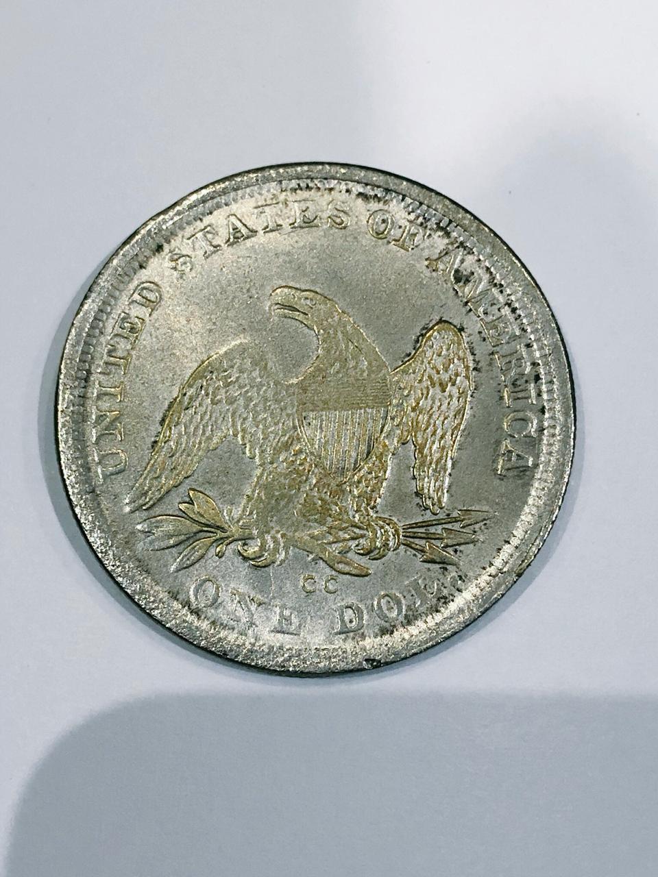 1844-1$-Seated-Liberty-With-CC!