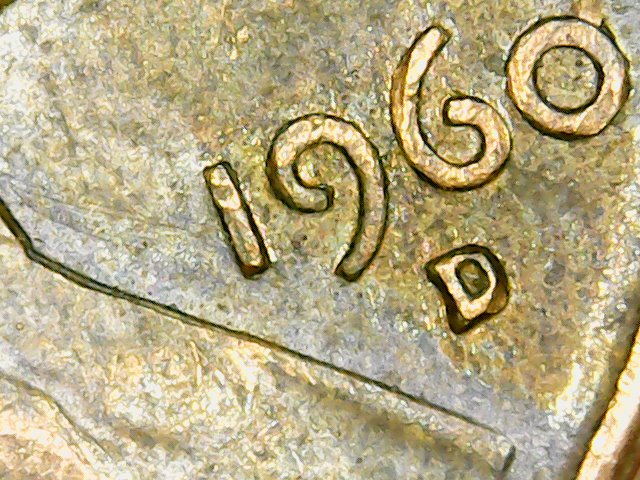 Weird-Doubling?-1960-D-Lincoln-Penny