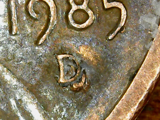 1985-Denver-Minted-Lincoln-Cent-RPM?-How-To-Clean?