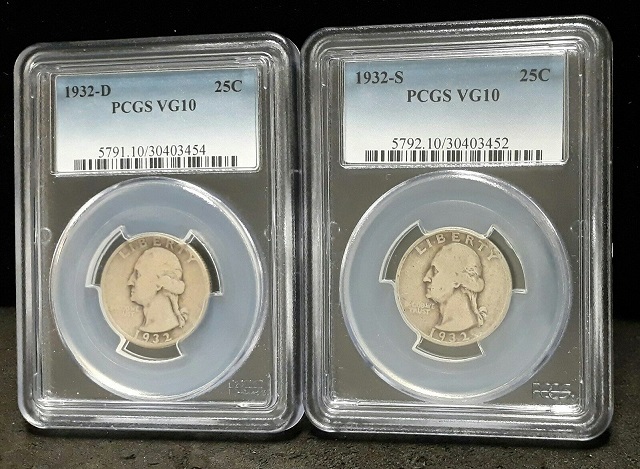 1932-Washington-Qtr-D-And-S--Do-These-Coins-Look-OK?-Or-Altered?