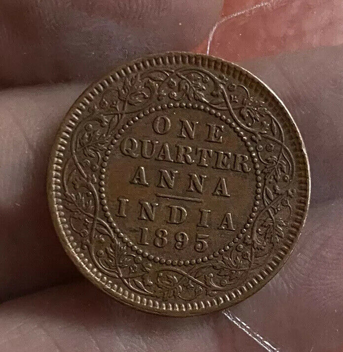 1/4-Anna-1895-India-British