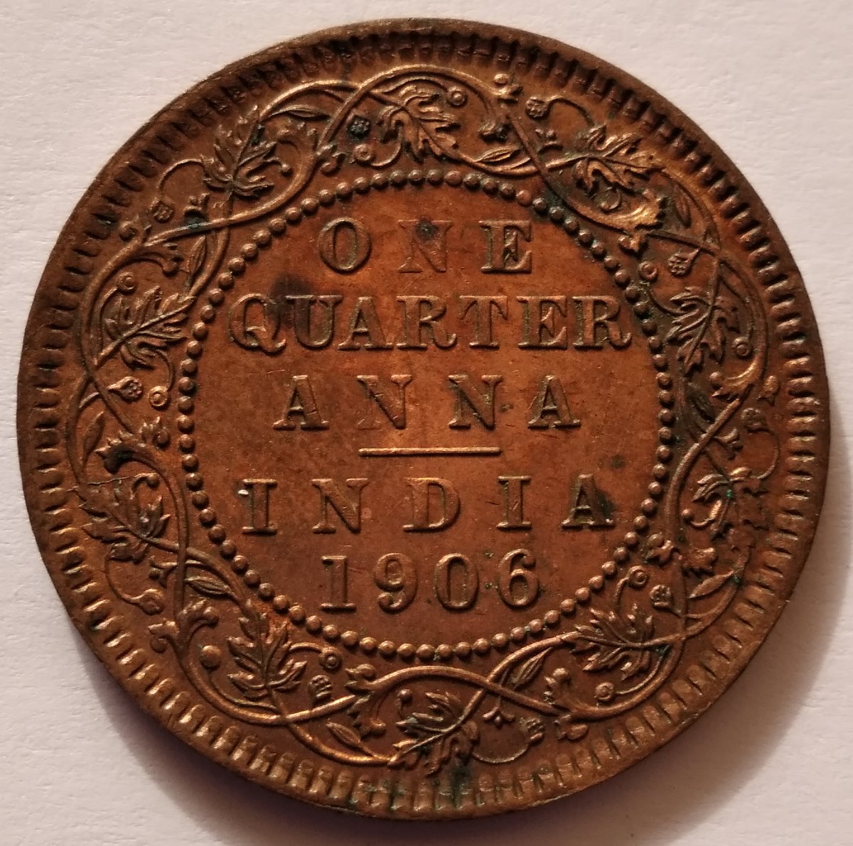 1/4-Anna-1906-British-India