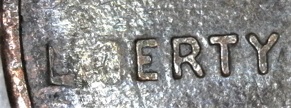 1994-Lmc-Penny.-Interesting-Coin.-Struck-Through-Grease