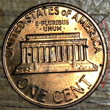 1975-D-LMC-Die-Crack-Rim-To-Rim-And-Spike-Head