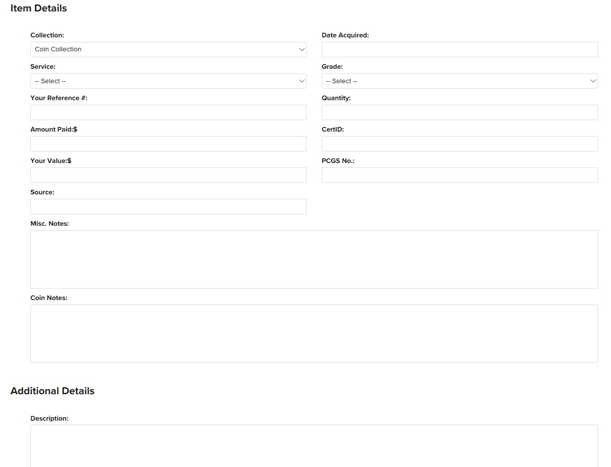 Cloud-Based-Coin-Collection/Inventory-Software