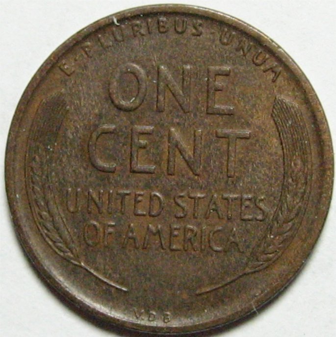 Coin-#3-From-A-Friend's-Father's-Collection:1909-S-VDB-Lincoln-Cent