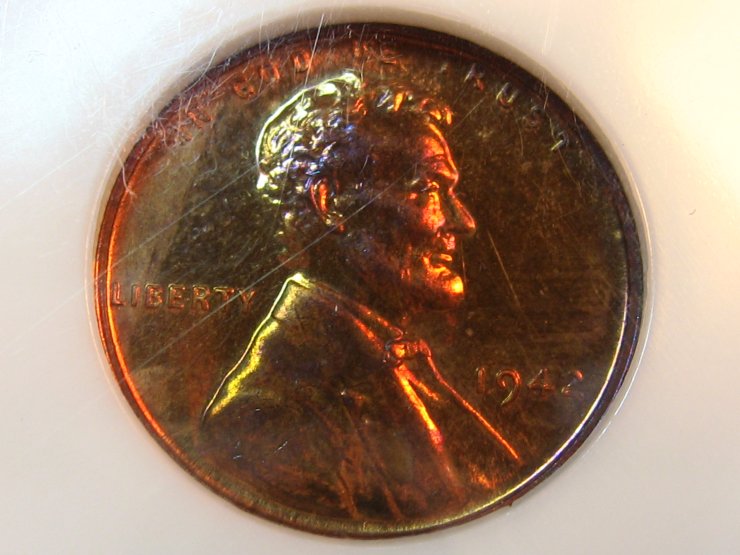 Monster-Toned-1953-Lincoln-Cent-Proof-PCGS-R/B-PF-64