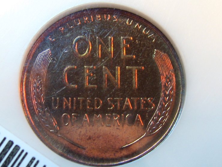 Monster-Toned-1953-Lincoln-Cent-Proof-PCGS-R/B-PF-64