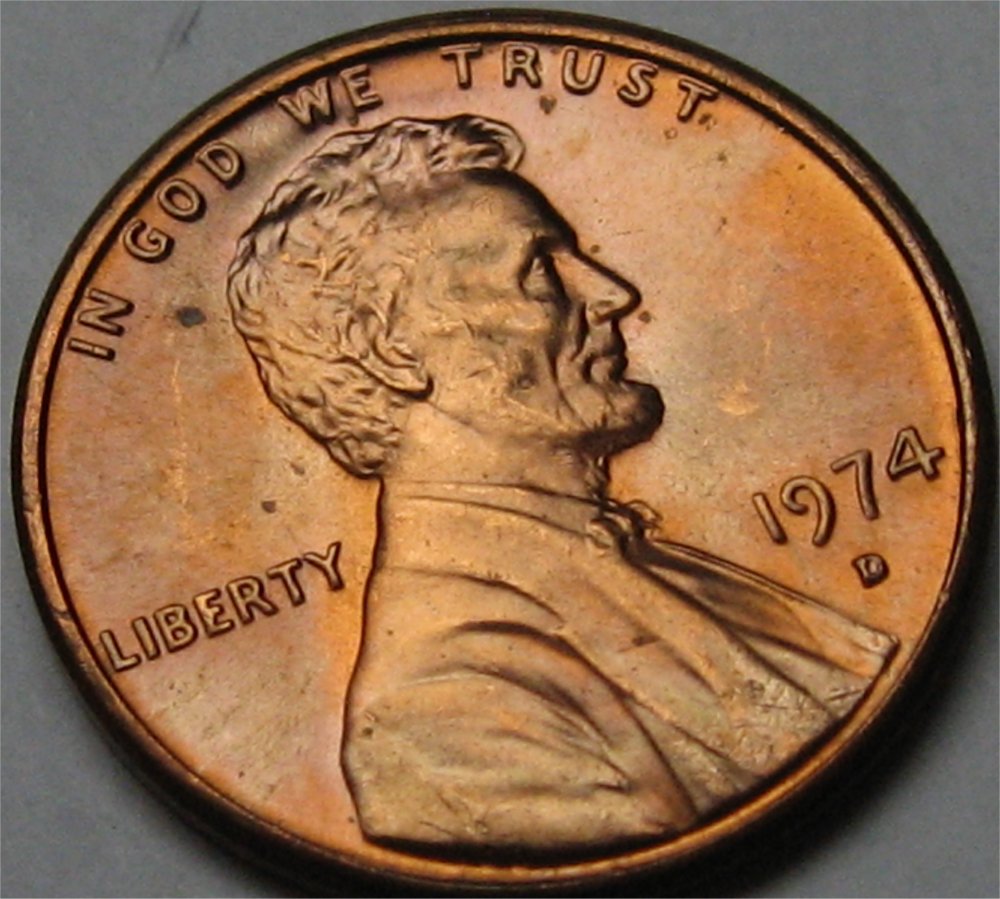 1974-D-Lincoln-Cent-Toner---Grade-It!