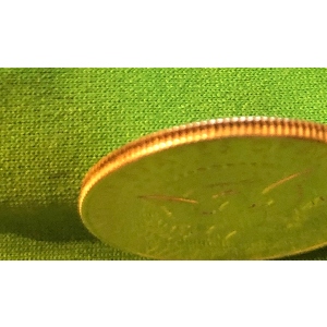 1966-Kennedy-Half-Dollar-SMS-Ridges-Separated-By-Horizontal--Line