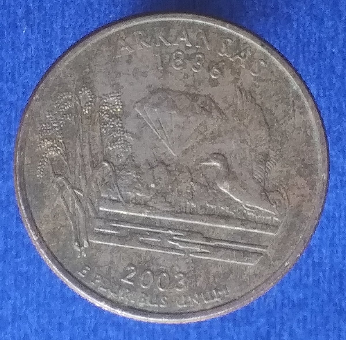 2003-Arkansas-State-Quarter-Lamination-Error?