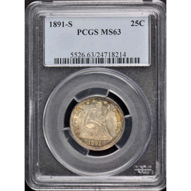 1891-S-Seated-Liberty-Quarter