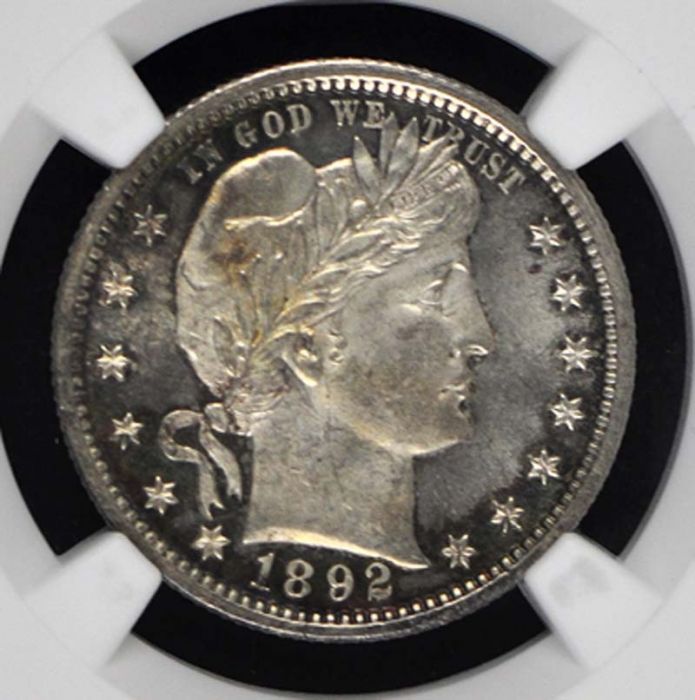 1892-Barber-Quarter-For-Grading