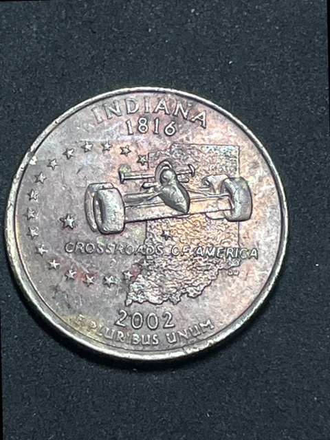 Washington-Quarters-Missing-Both-Clad-Layers-&-1-2/3-Layer