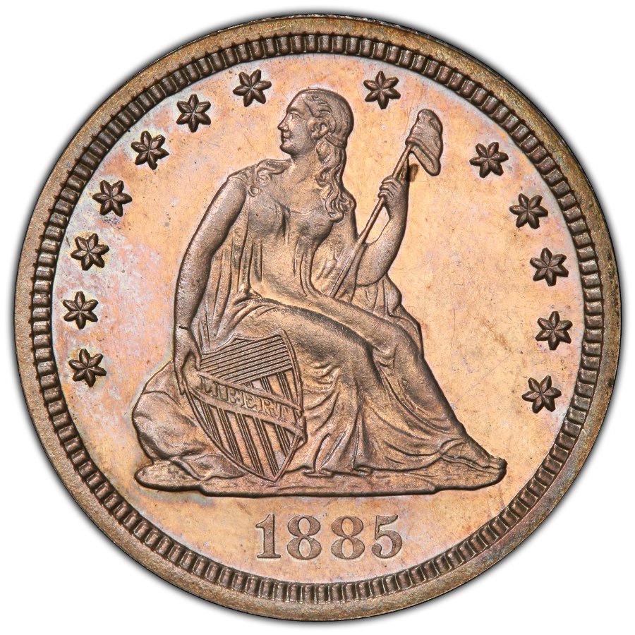 1885-Seated-Liberty-Quarter-Possible-Proof