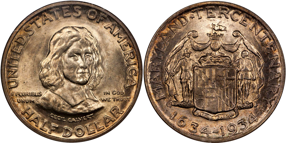 Commems-Collection-Classic:-1934-Maryland-Tercentenary-Revisited