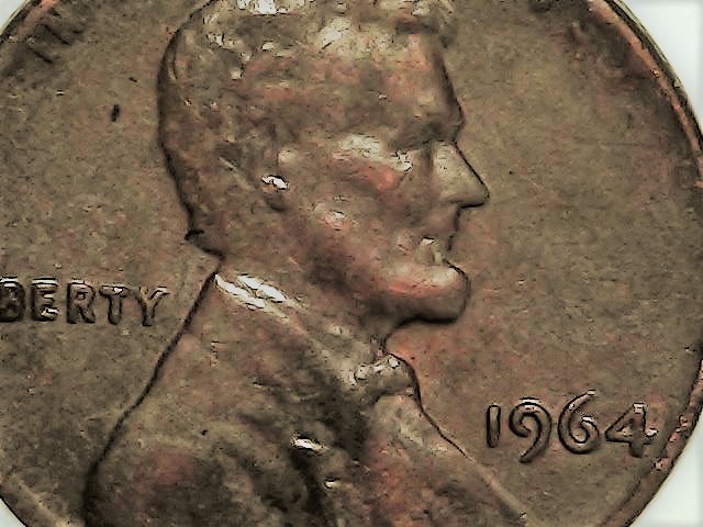 1964-Lincoln-Penny-Die-Chip,-Is-It?-Help-Please