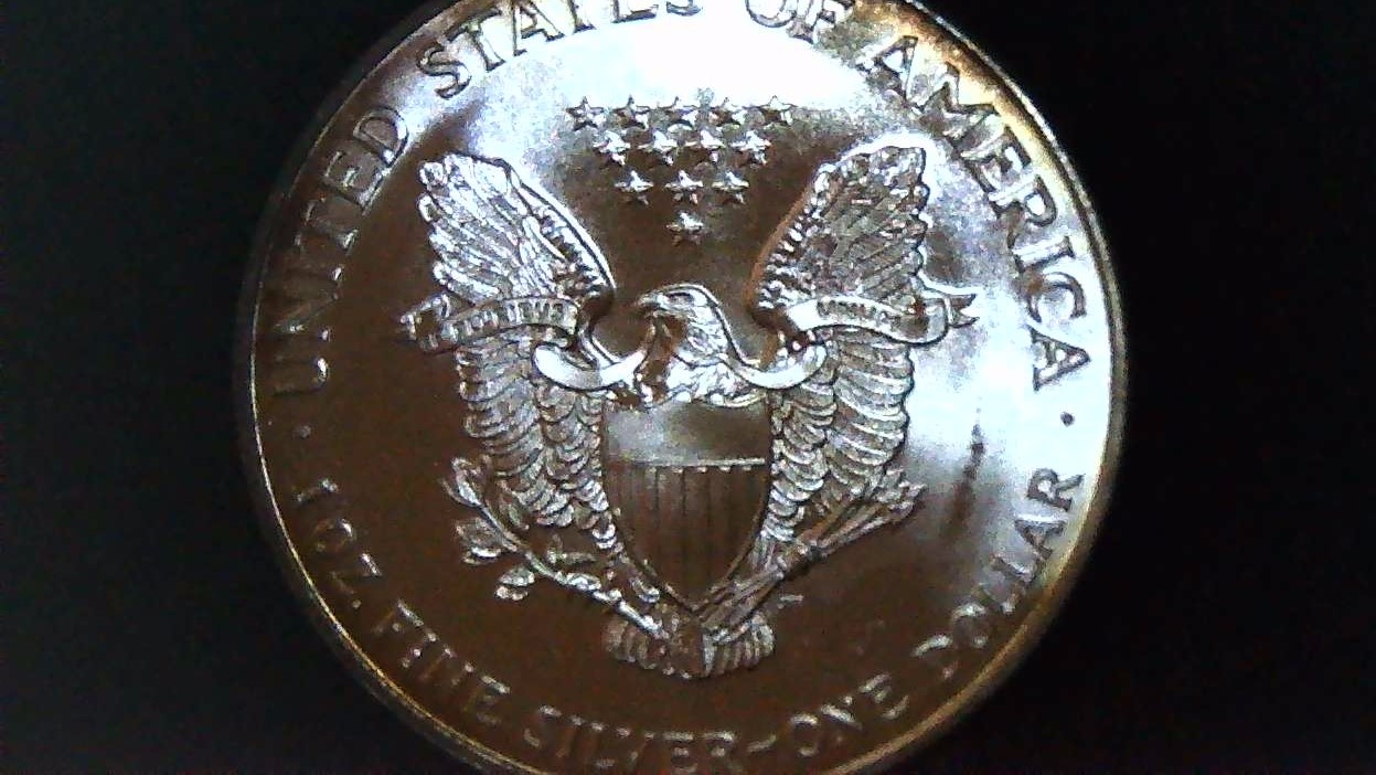 1995-P-American-Silver-Eagle-Toned-To-Grade-Or-Not-To-Grade