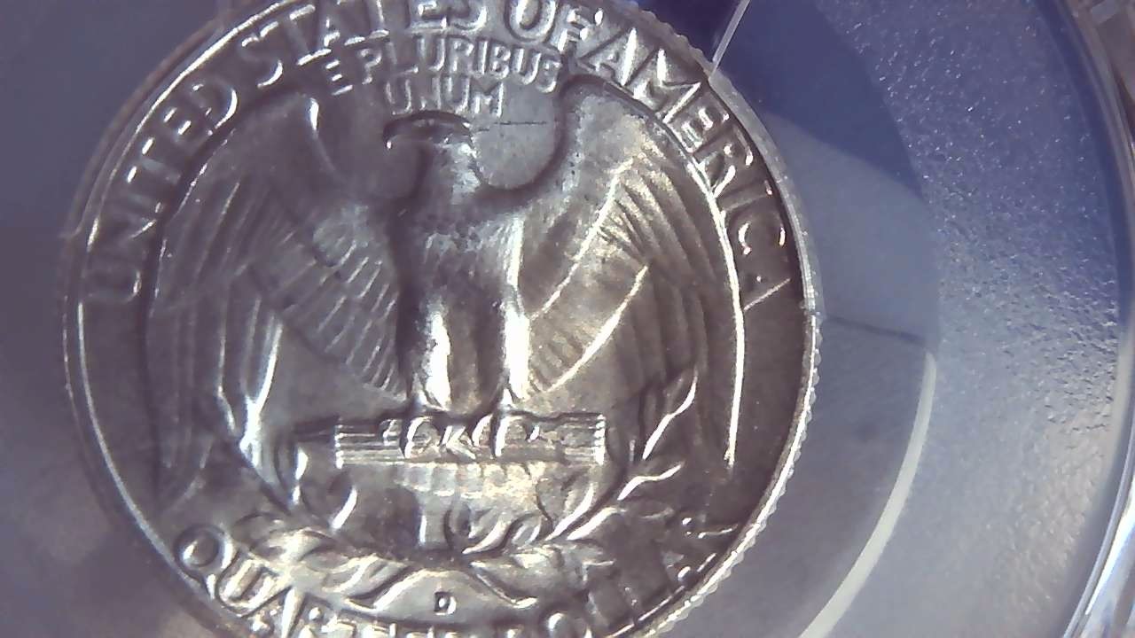 1962-D-Washington-Quarter-PCGS-Genuine-Wrap-Machine-Dmg-Unc-Detail-?