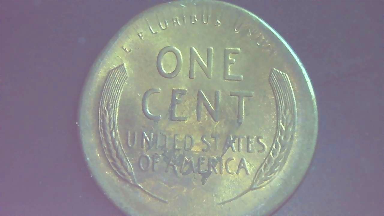 1945-S-Lincoln-Penny-Broadstrucked,-Over-Polished-Die-?