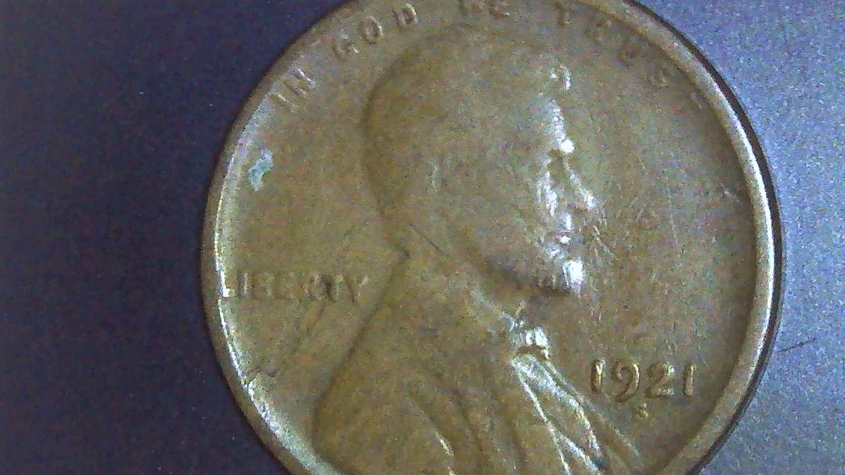 1921-S-Lincoln-Penny-Lamination-Or-Damaged-?