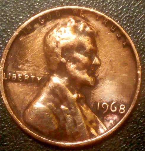 Gas-Bubble?1968-Lincoln-Cent-Check-Out-The-Hair-Lol