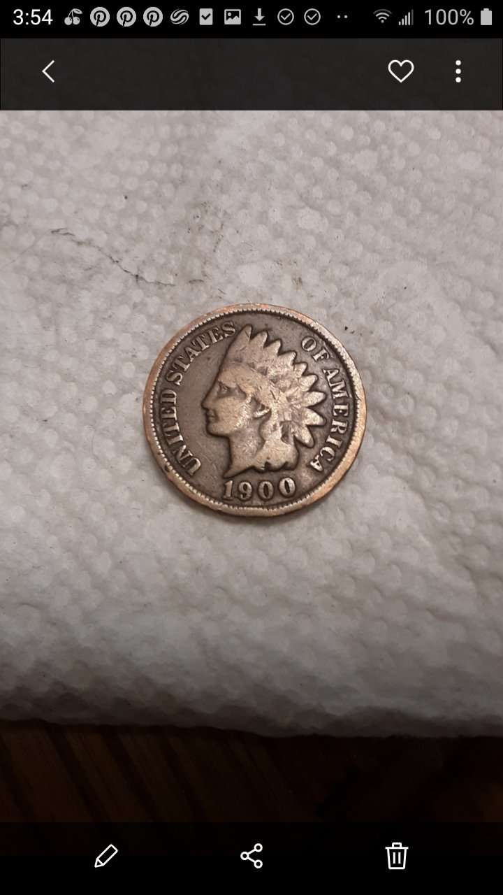 1900-Indian-Head-Cent-Found-In-Penny-Roll.just-Thought--I-Would-Share-Eery